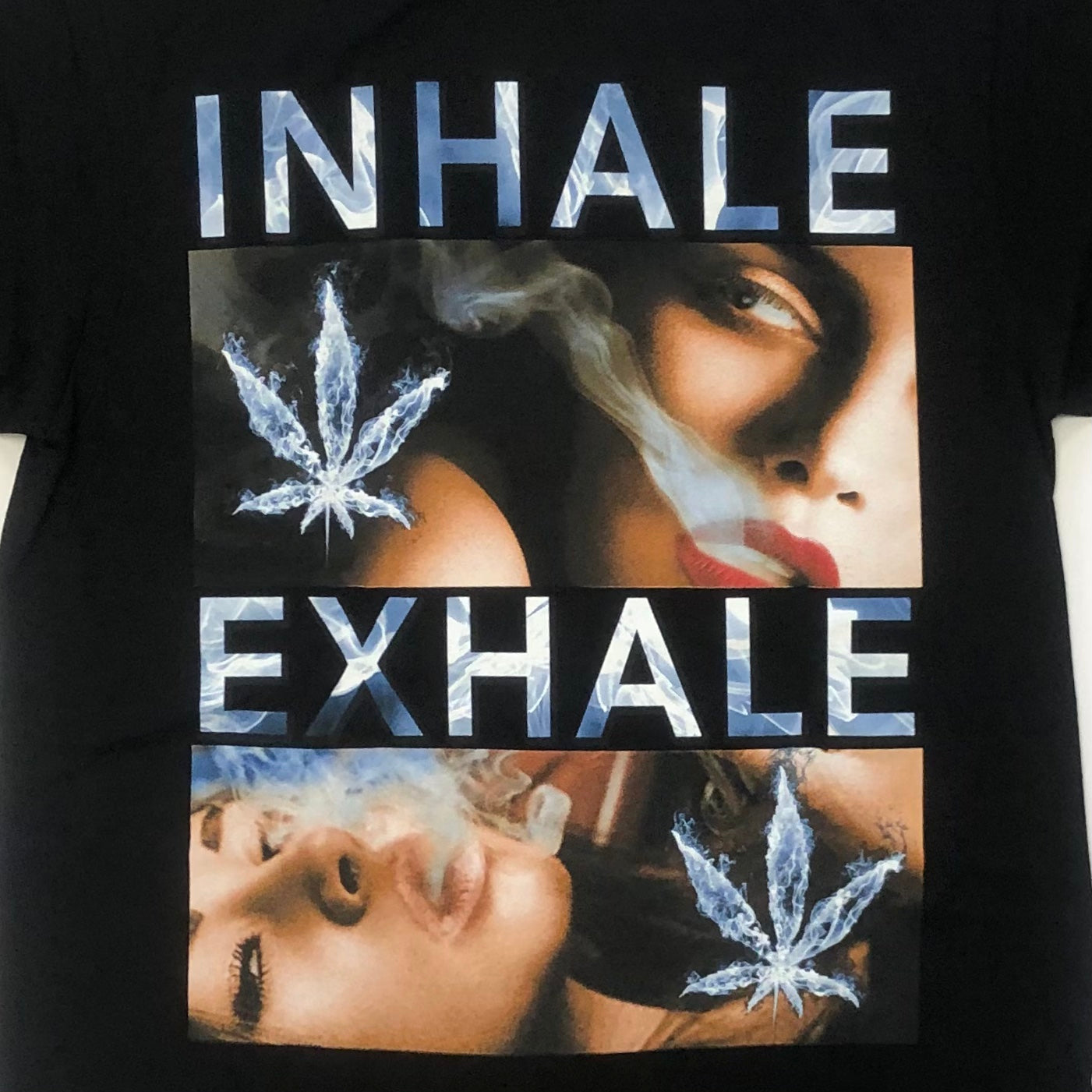 BILLIONAIRE Inhale Exhale Graphic T-Shirt