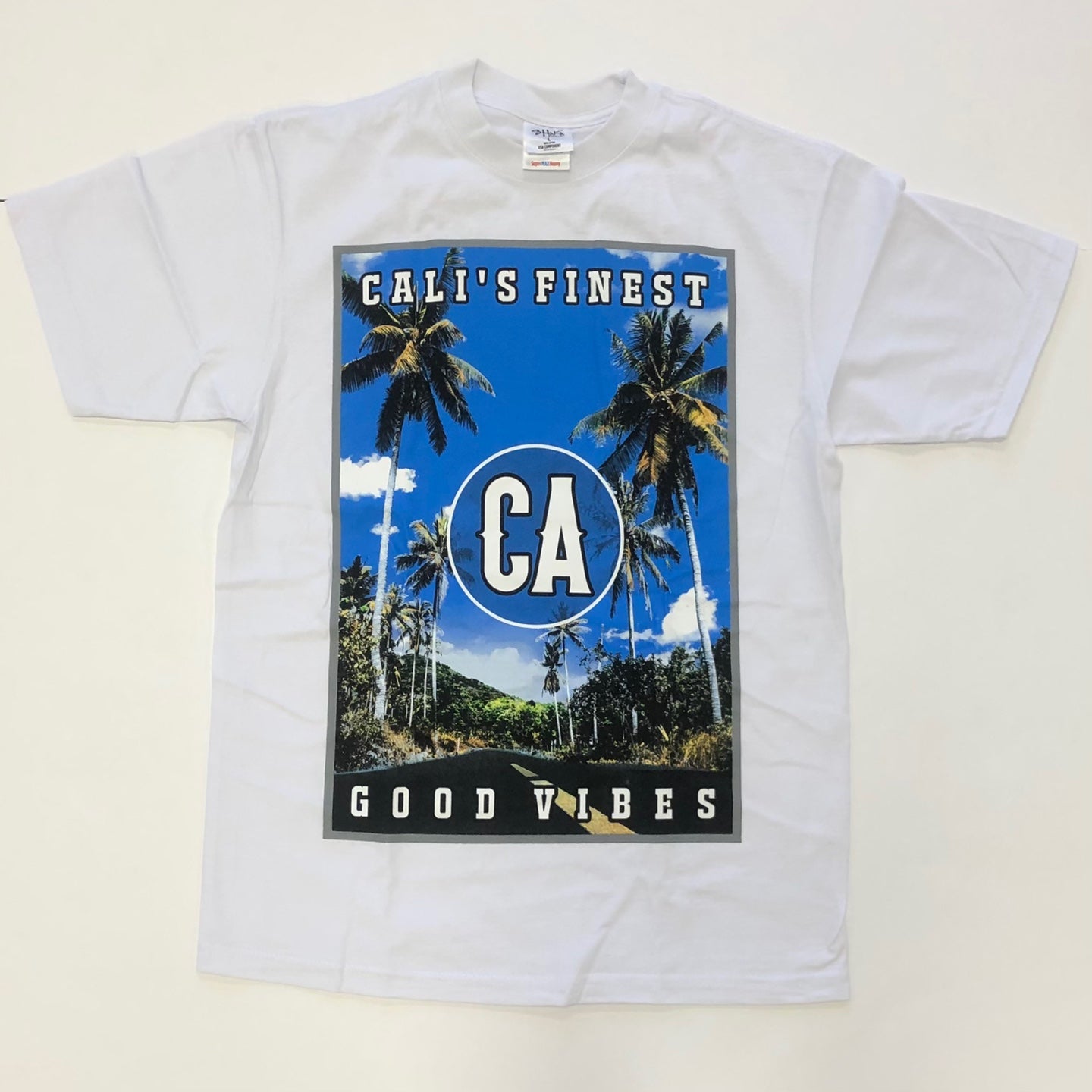 BILLIONAIRE Cali's Finest Good Vibes Graphic T-Shirt