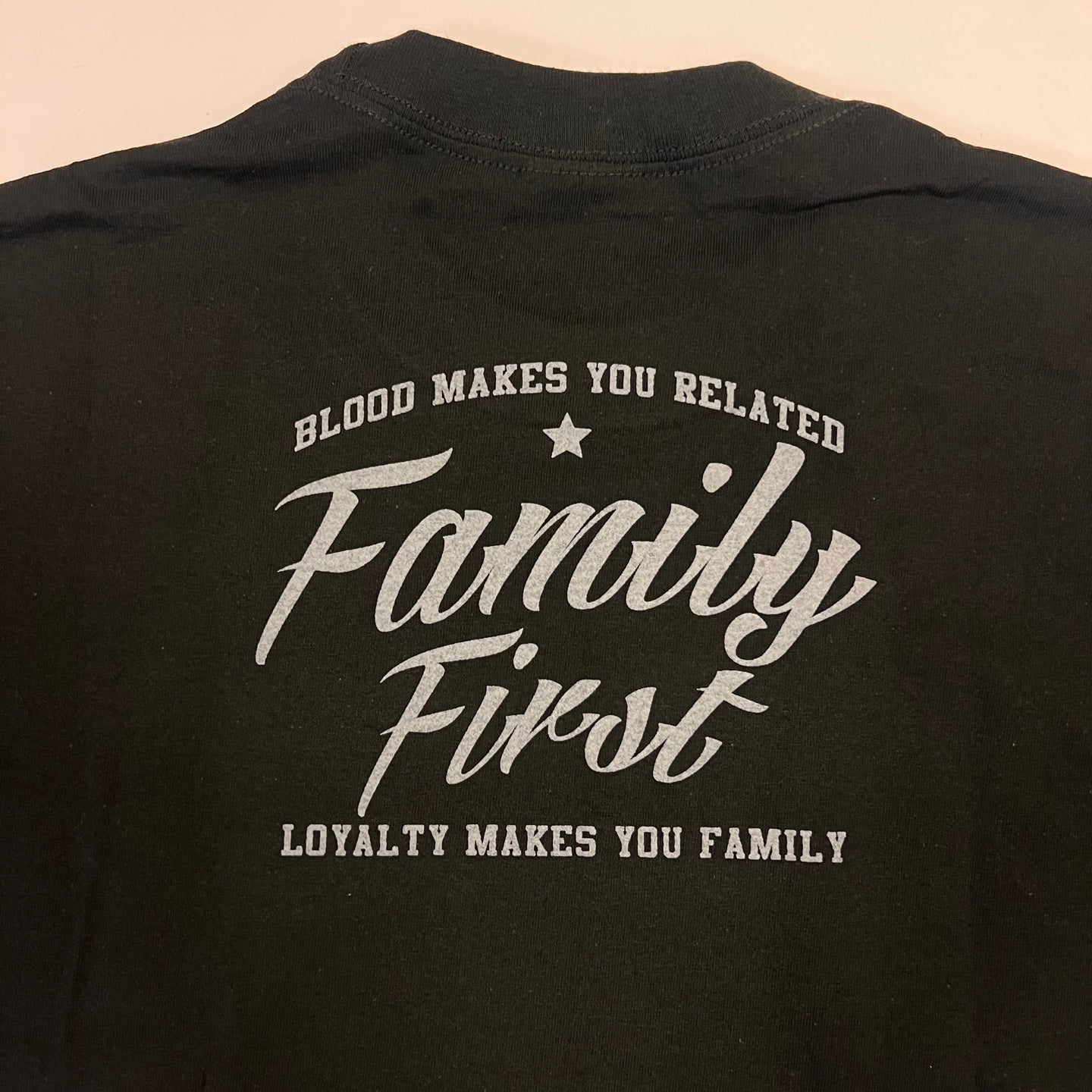 BILLIONAIRE Family First Graphic T-Shirt