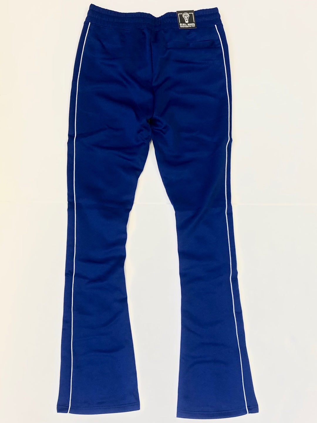 Kid's Track Pants Heathered Blue Cotton Fleece | DIOR US