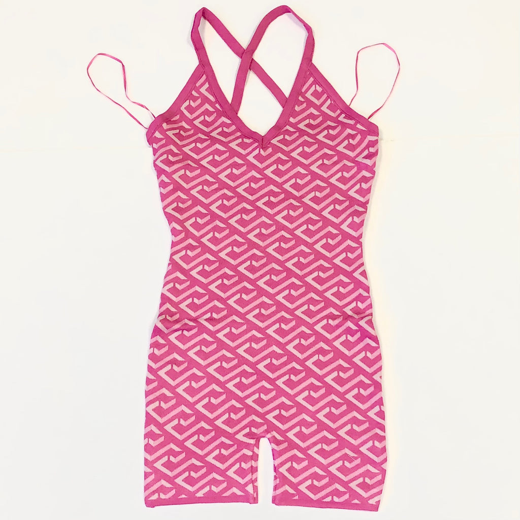 Women Compression Rib Romper