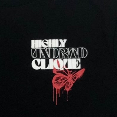 HIGHLY UNDRTD Clique Graphic T-Shirt
