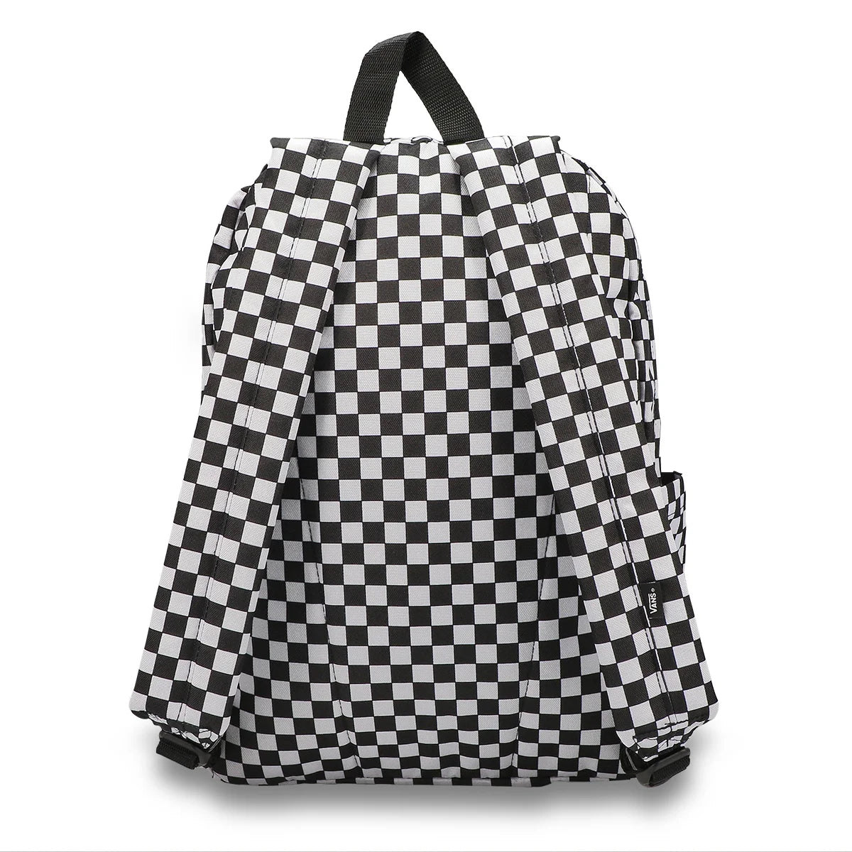 Vans white and black checkered backpack sale