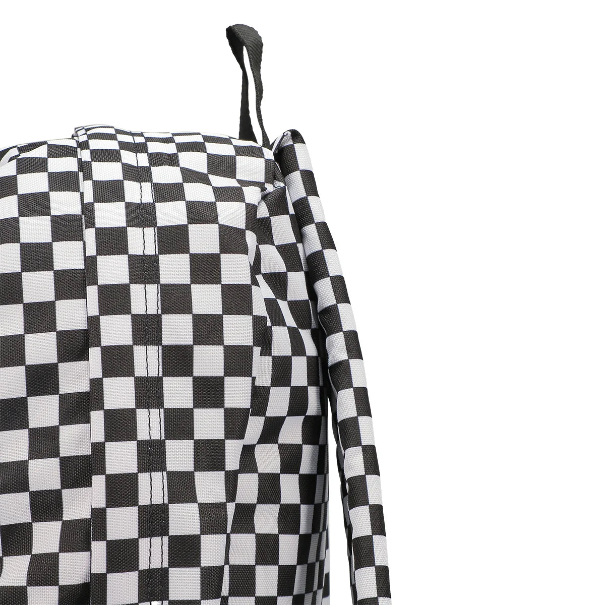 Vans checkered tote bag in black and white