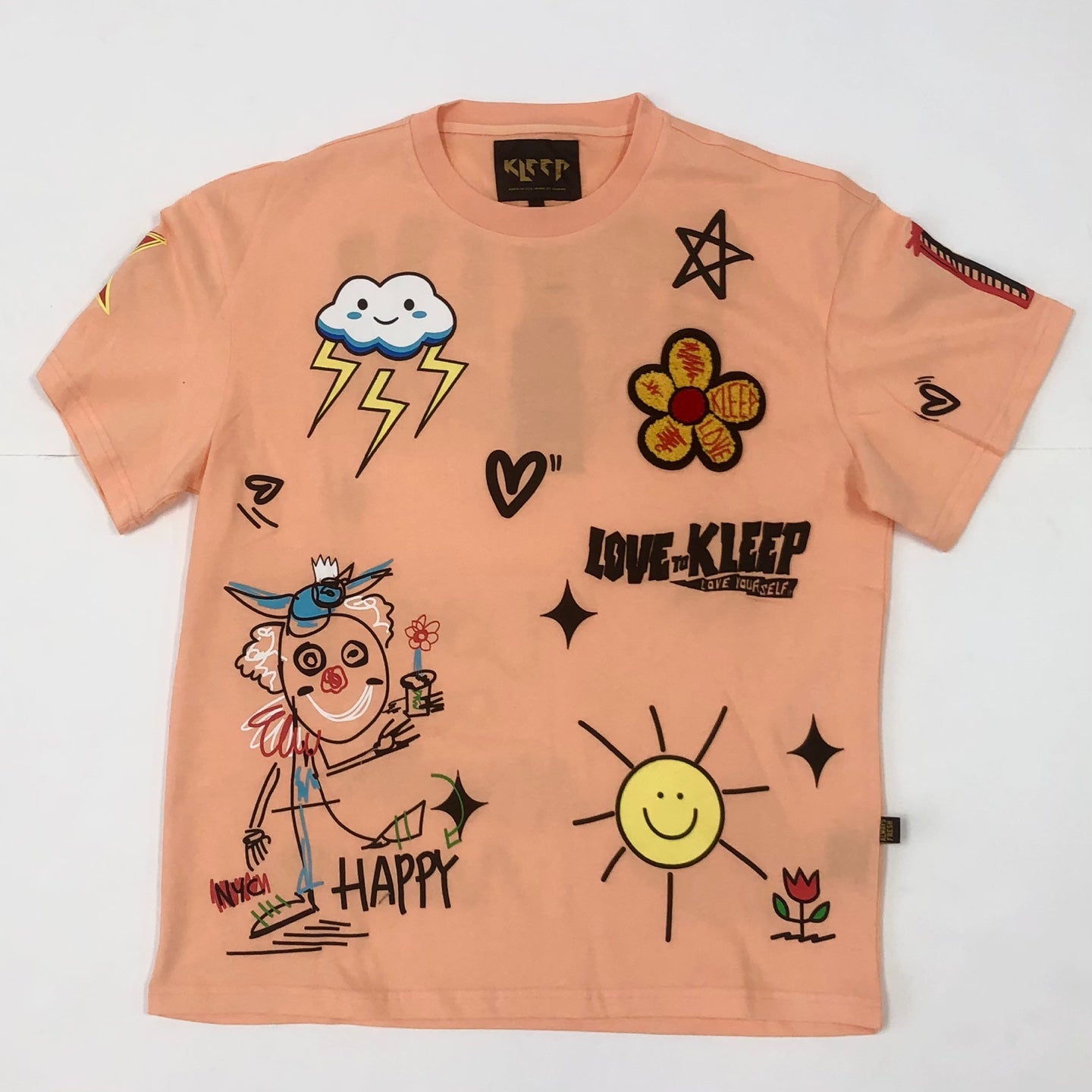 KLEEP Linden Premium Cotton Graphic T-Shirt