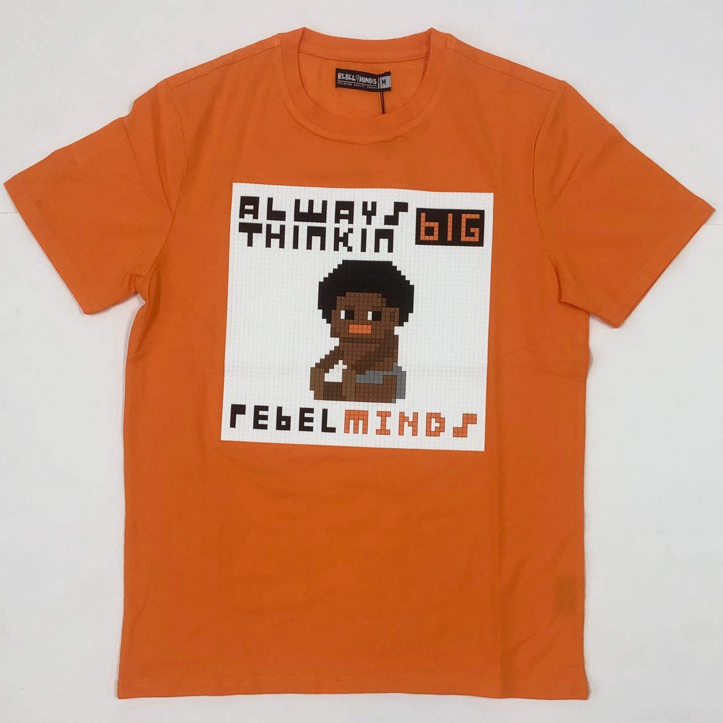 REBEL MINDS Always Thinkin Big Graphic T-Shirt