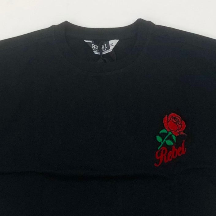 REBEL MINDS Rebel Rose Graphic T-Shirt