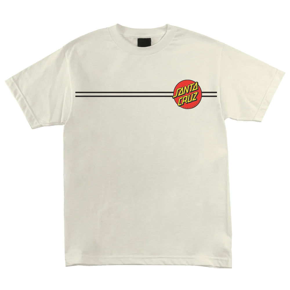 SANTA CRUZ Classic Dot Graphic T-Shirt - Cream