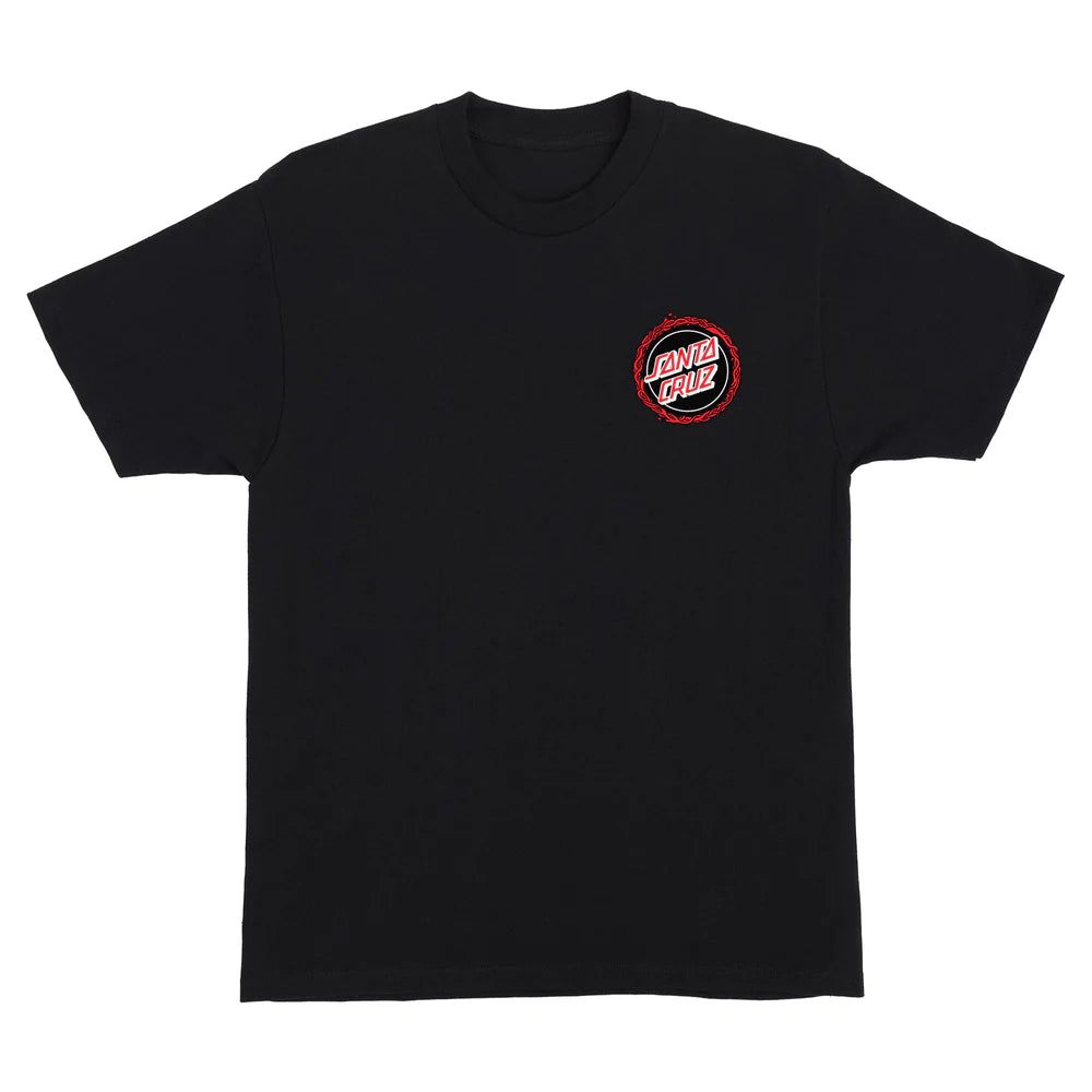 SANTA CRUZ Screaming 50 Graphic T-Shirt - Black