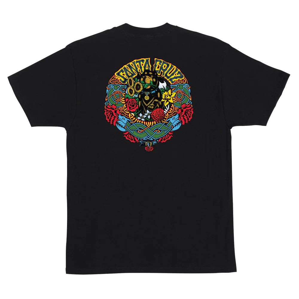 SANTA CRUZ Dressen Mash Up Graphic T-Shirt - Black
