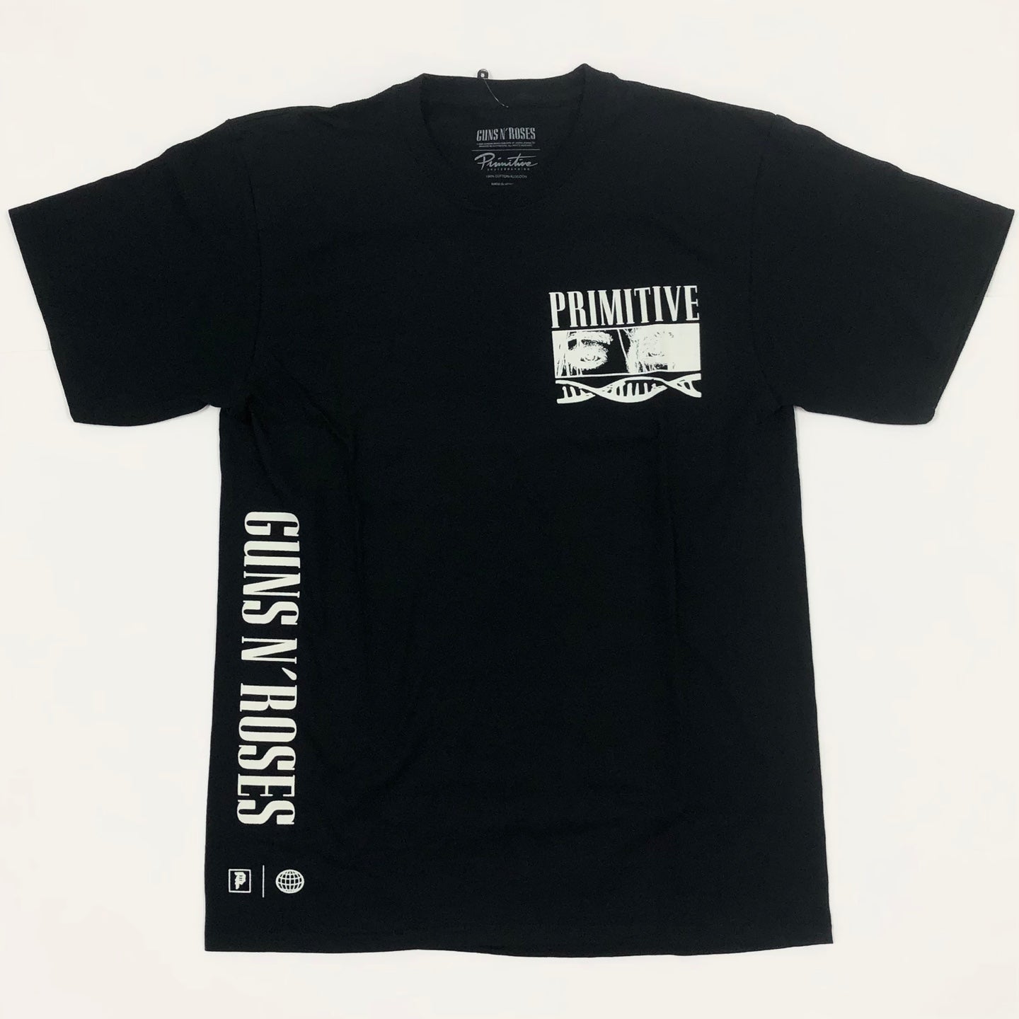 PRIMITIVE x Guns N' Roses Night Train Graphic T-Shirt - Black