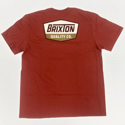 BRIXTON Regal S/S Standard T-Shirt - Red