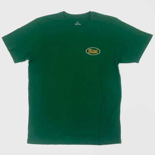 BRIXTON Parsons S/S Tailored T-Shirt - H Green
