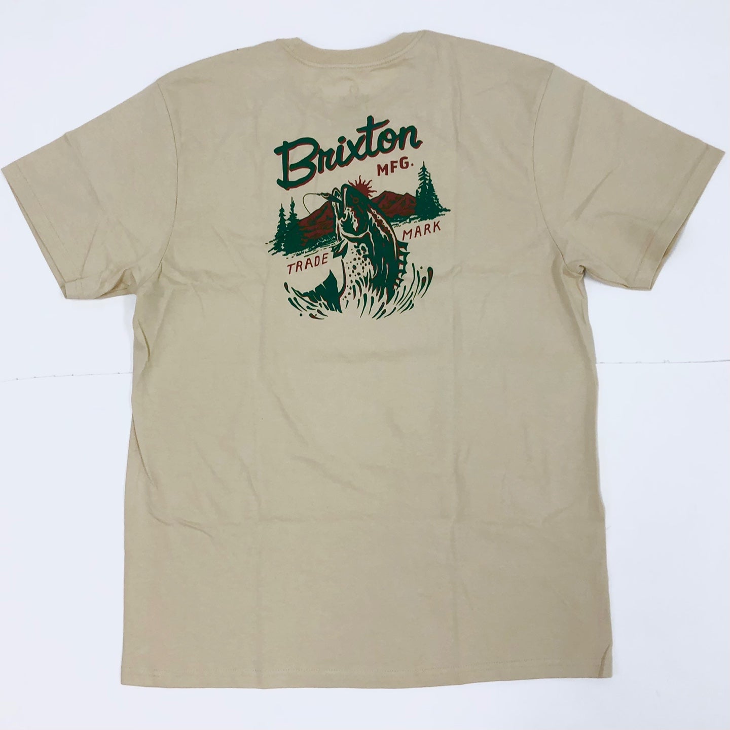 BRIXTON Welton S/S Standard T-Shirt - Khaki