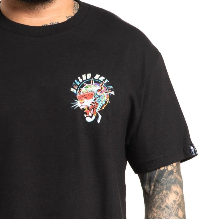 SULLEN Space Cat Men Graphic T-Shirt
