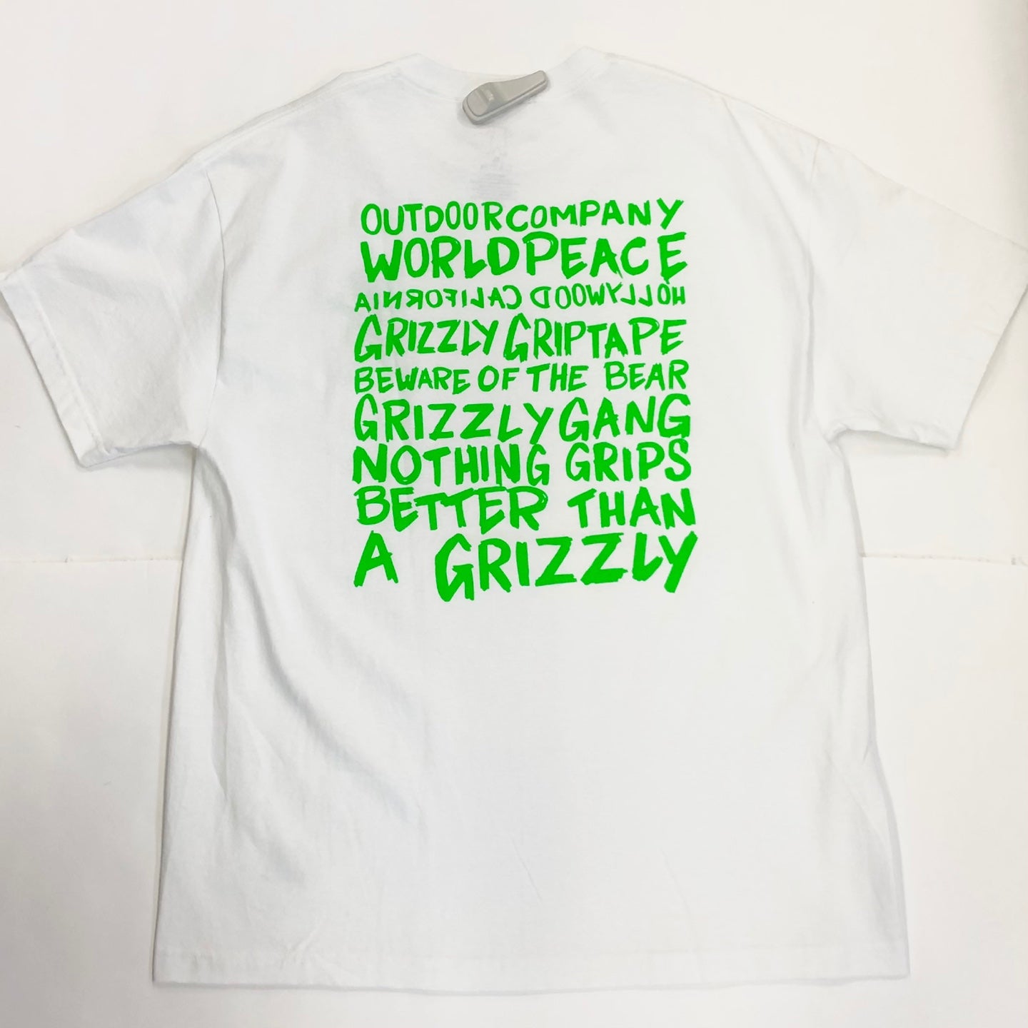 GRIZZLY Handwritten Graphic T-Shirt
