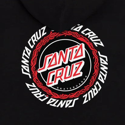 Santa Cruz Vessel Ringed Dot Mens Zip Hoodie Sweatshirt