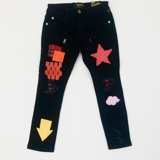 KLEEP Daphine Kid's Washed Skinny Denim Pants