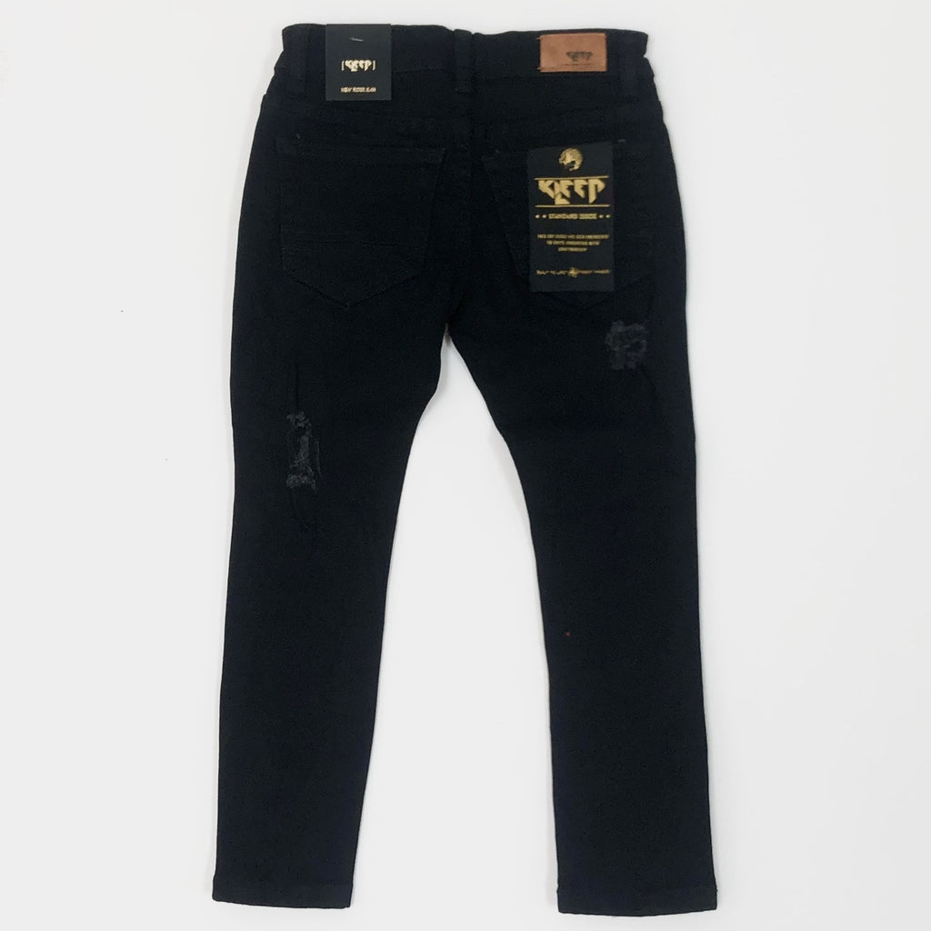 KLEEP Daphine Kid's Washed Skinny Denim Pants