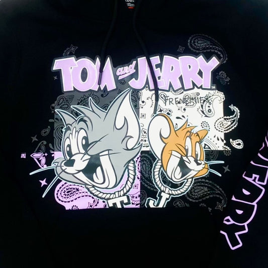 SOUTHPOLE Looney Tunes Tom & Jerry Graphic Hoodie