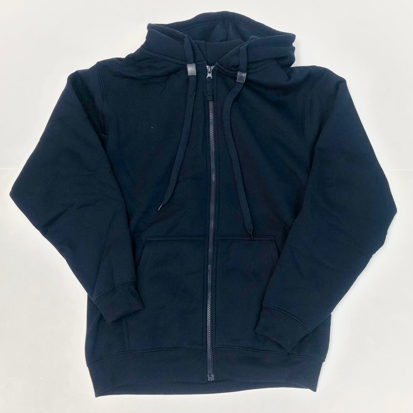 Basic Zip Up Fleece Hoodie Jacket (5 Colors)
