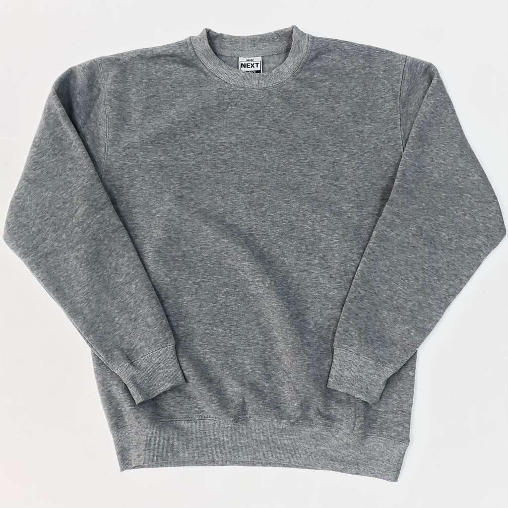 Basic Long Sleeve Crewneck Fleece Sweatshirt