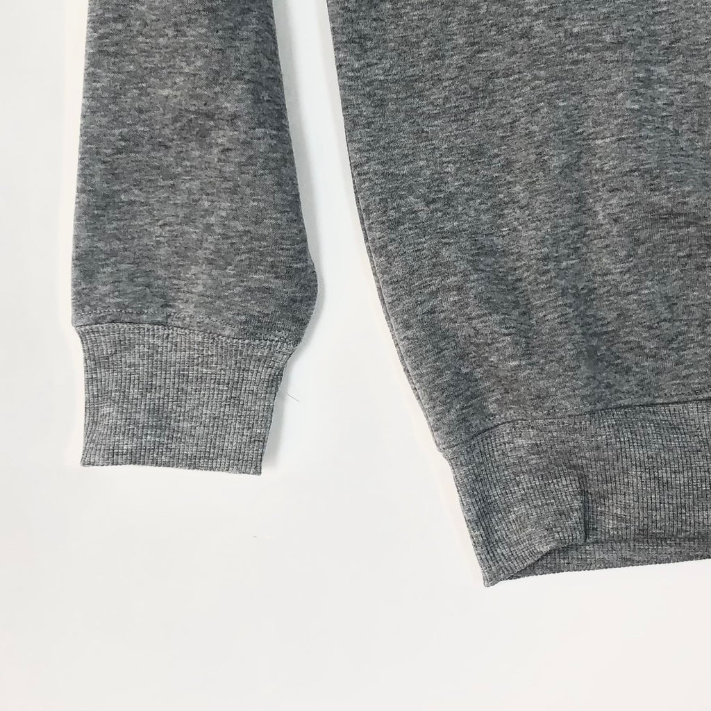 Basic Long Sleeve Crewneck Fleece Sweatshirt