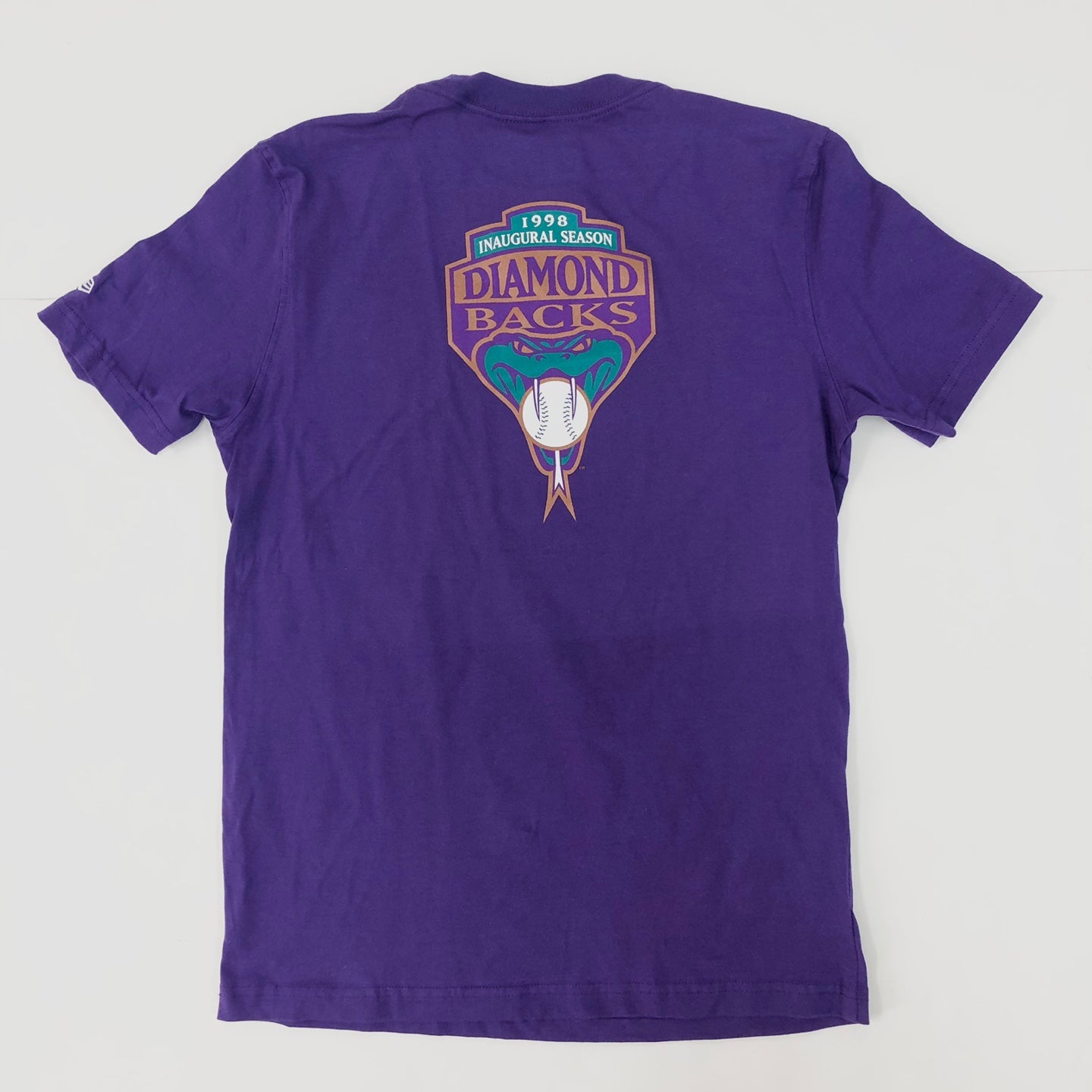 NEW ERA MLB Diamondbacks 1998 Majestic Purple Cooperstown T-Shirt