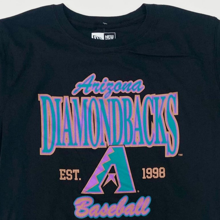 NEW ERA MLB Diamondbacks 1998 Majestic Purple Logo T-Shirt