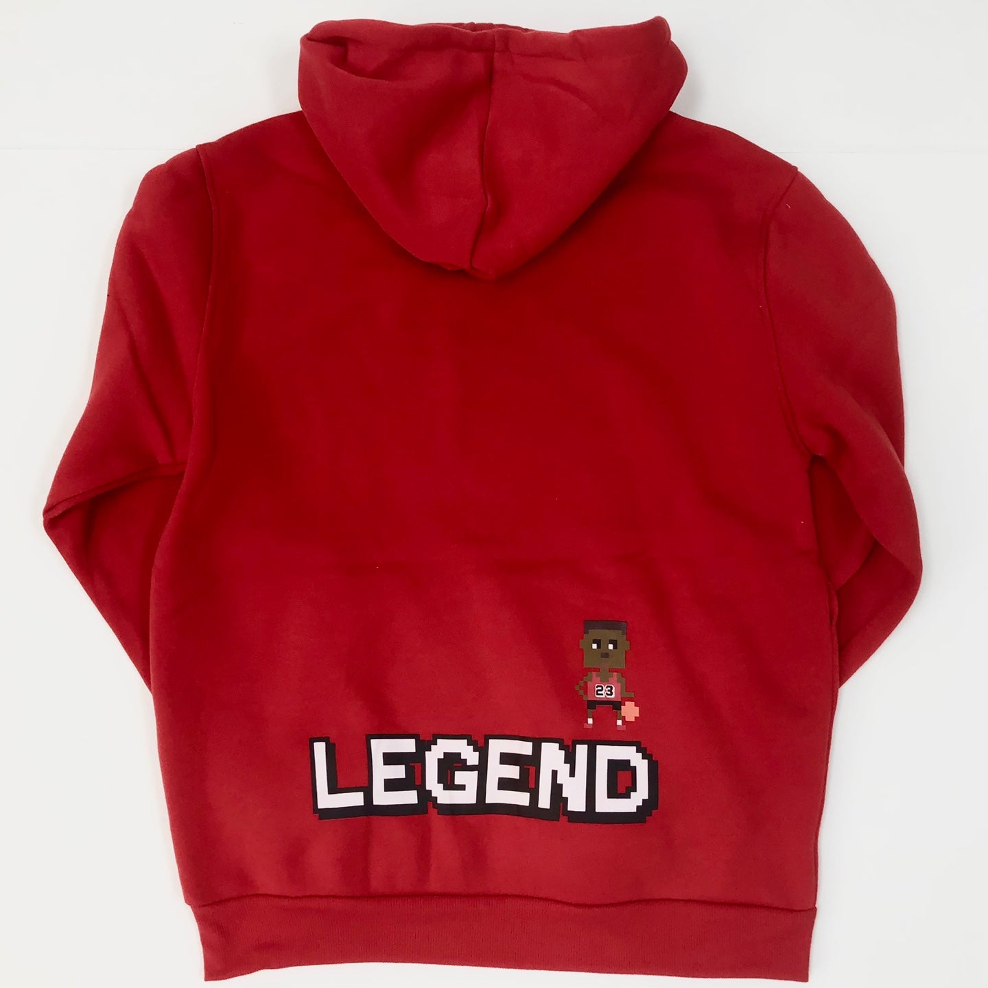 Legend Mens Graphic Pullover Hoody - Red