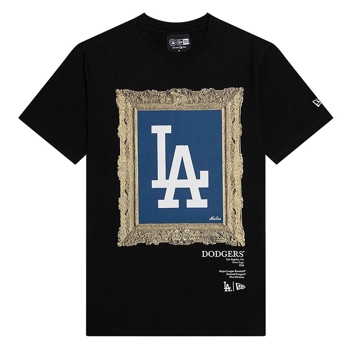 NEW ERA LA Dodgers Curated Customs Black T-Shirt