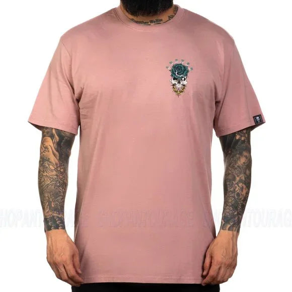 SULLEN Men's Remo Tattoo Premium Short Sleeve T Shirt - Dark Pink