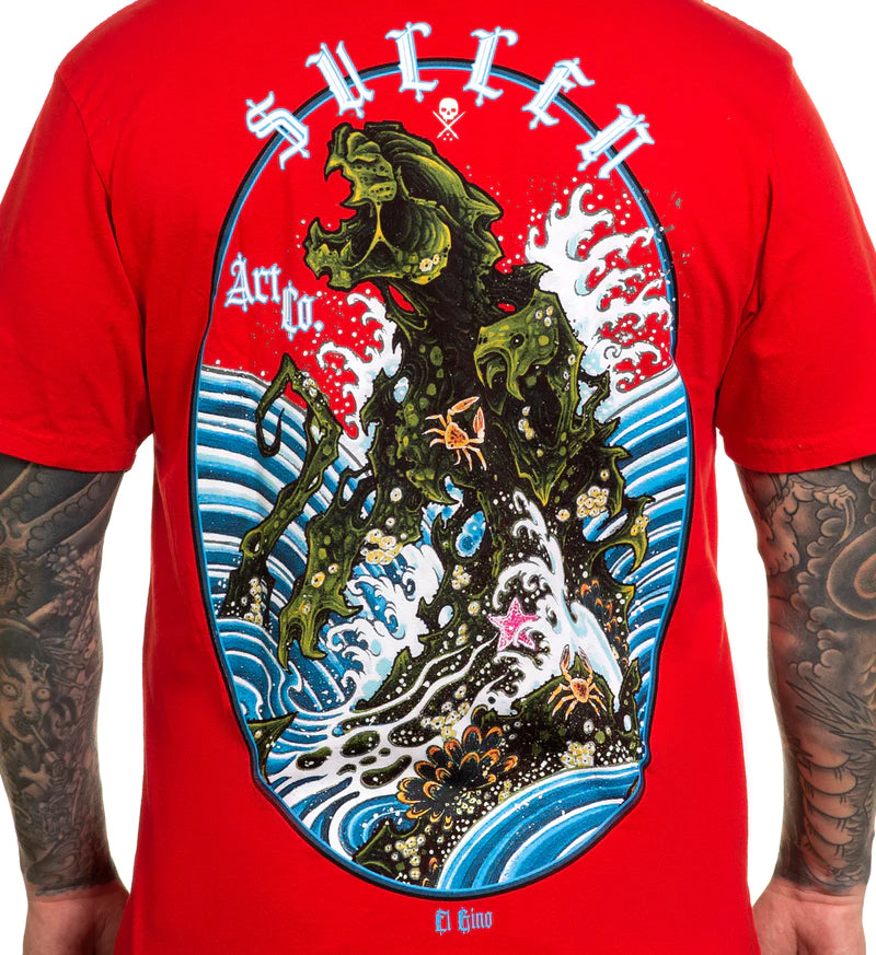 SULLEN Coral Panther Premium Graphic T-Shirt