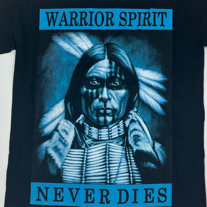 REAL STREET Warrior Spirit Never Dies Heavyweight Graphic T-shirt