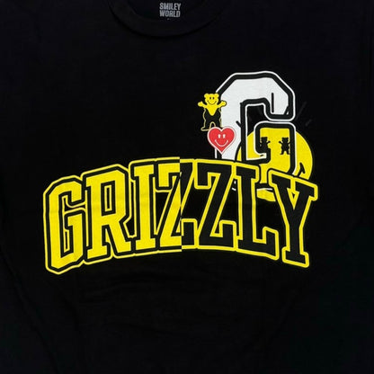 Grizzly x SmileyWorld School Of Happiness Graphic T-shirt