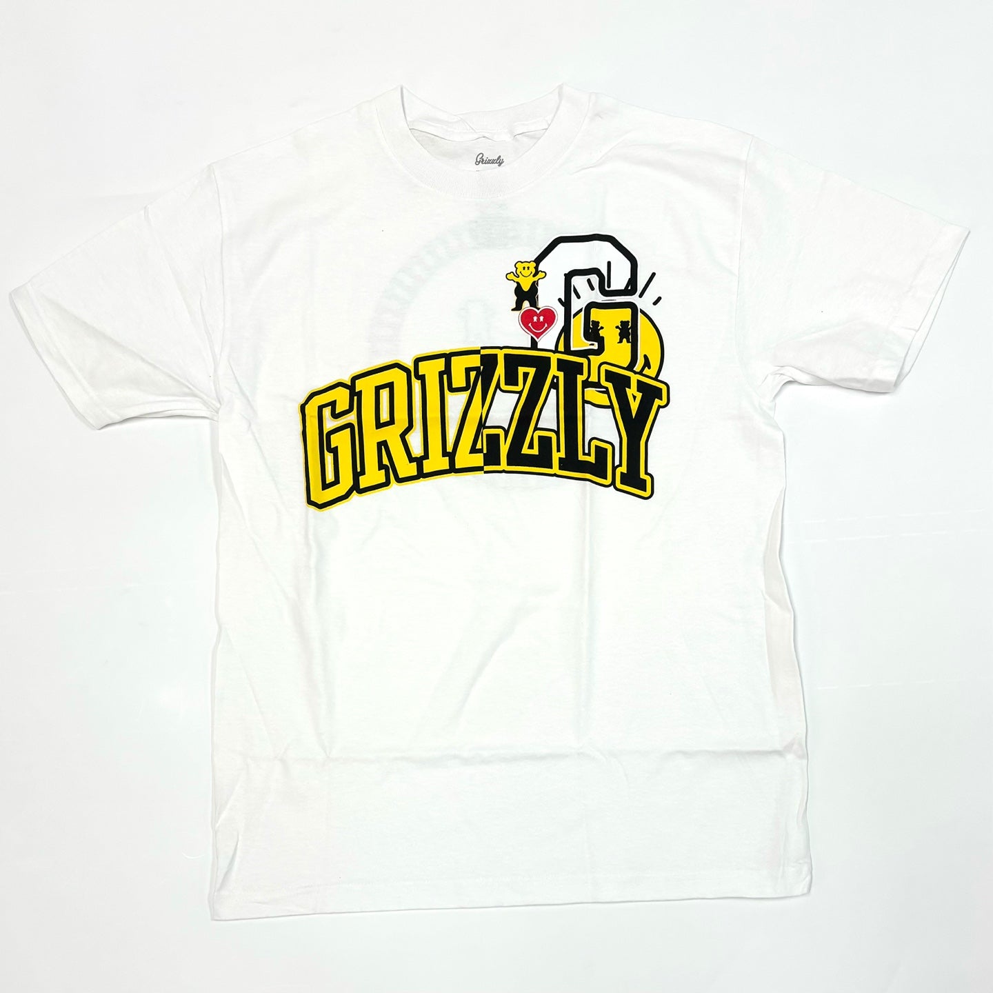 Grizzly x SmileyWorld School Of Happiness Graphic T-shirt