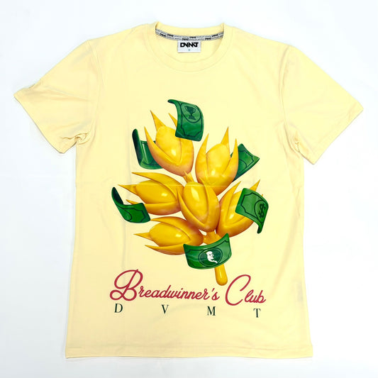 DVMT Breadwinner's Club Graphic T-shirt - Vanilla