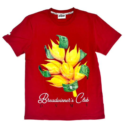 DVMT Breadwinner's Club Graphic T-shirt - Red