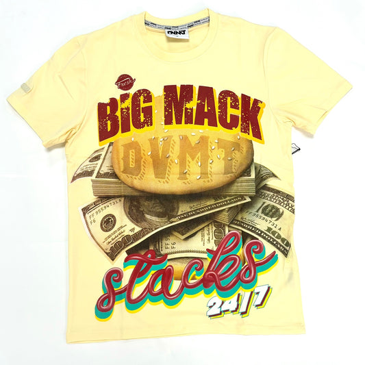 DVMT Big Mack Stacks Graphic T-shirt - Vanilla