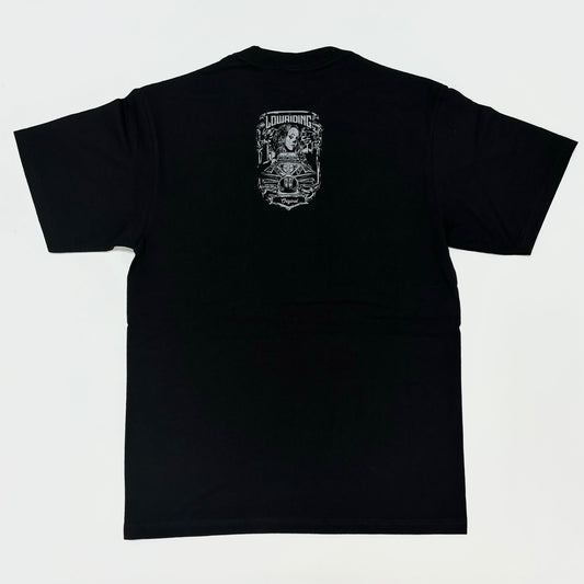 BILLIONAIRE Lowriding Heavyweight Graphic T-shirt - Black
