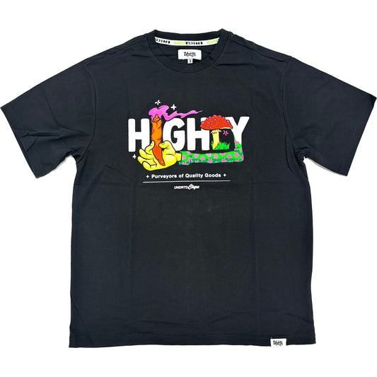 HIGHLY UNDRTD Purveyors of Quality Goods Graphic T-shirt