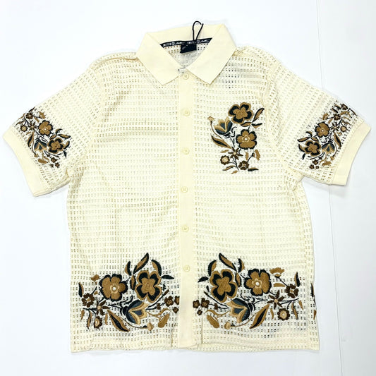 SWITCH Flower Feel Graphic Woven Shirt