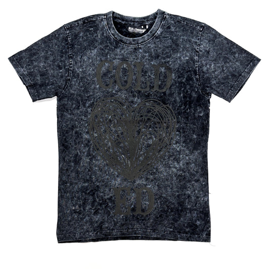 DVMT Heartless Acid Wash Graphic T-shirt