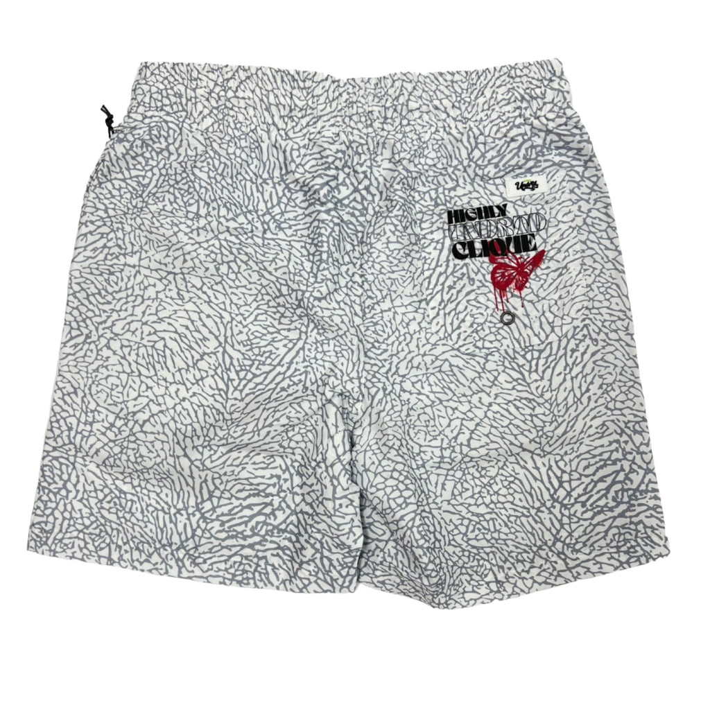 HIGHLY UNDRTD CLIQUE Graphic Short