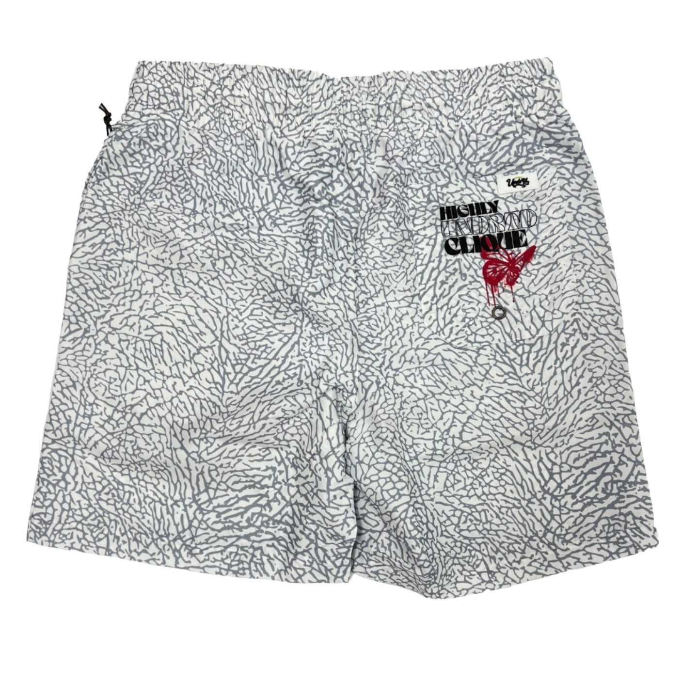 HIGHLY UNDRTD CLIQUE Graphic Short