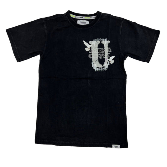 HIGHLY UNDRTD Clique Rolls Kid Vintage Washed Graphic T-shirt