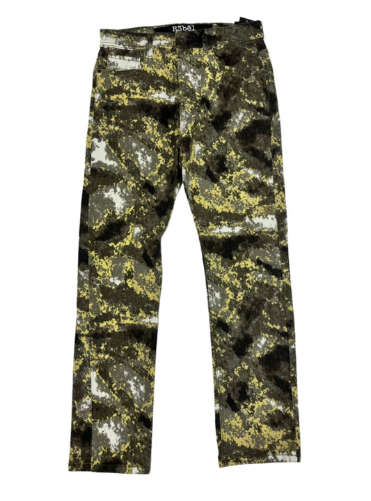 R3BEL Straight Camo Pants