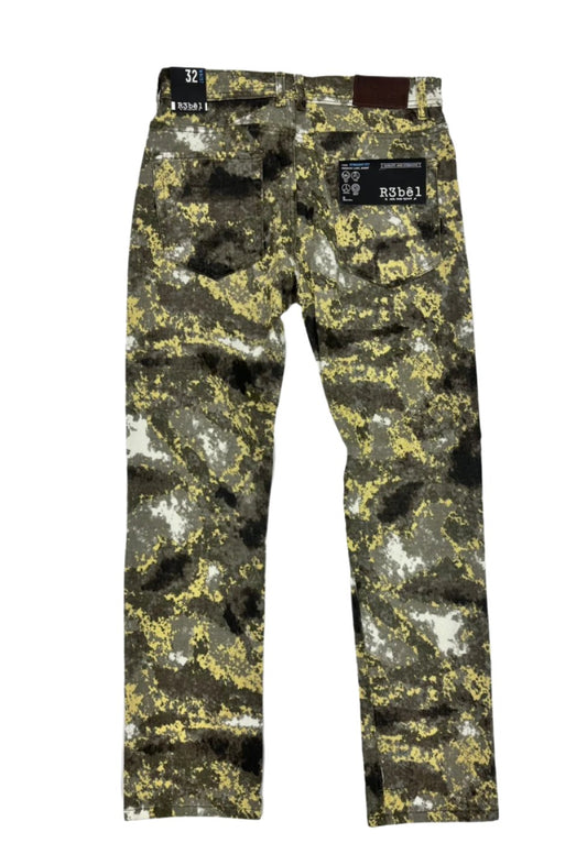 R3BEL Straight Camo Pants