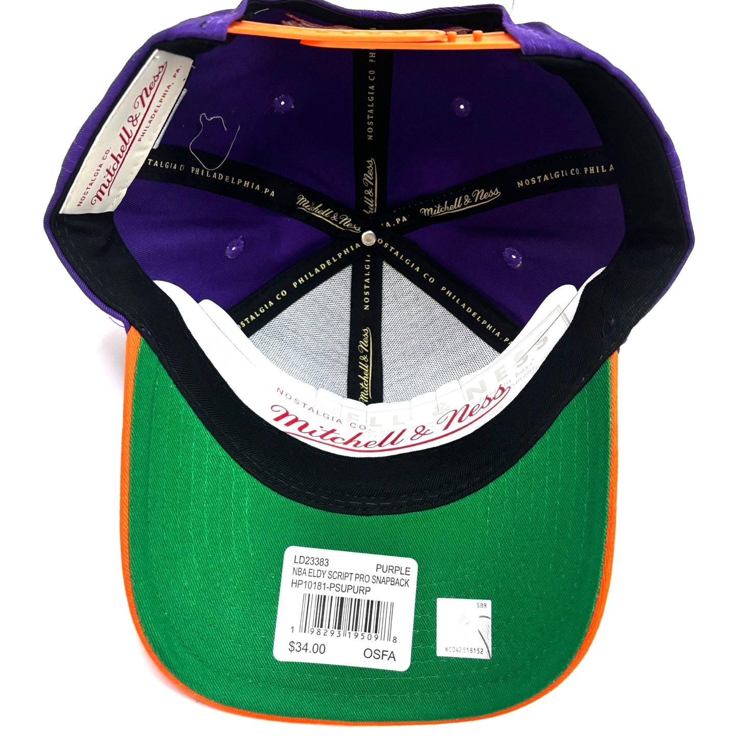 MITCHELL & NESS Phoenix Suns Eldy Script Pro Snapback