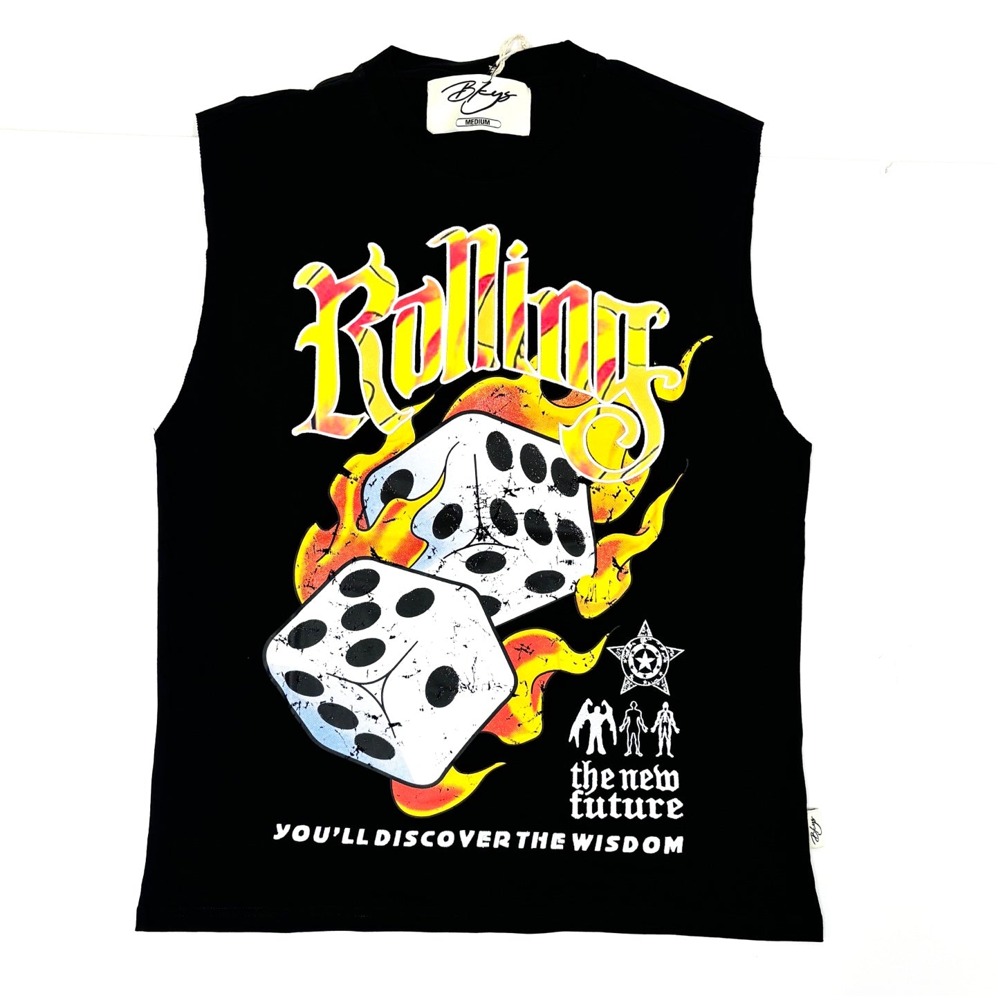 BKYS Rolling Graphic Sleeveless T-Shirt